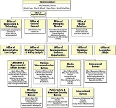The Fccs Organizational Chart Of Bureaus And Offices When