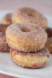 baked cinnamon sugar donuts super
