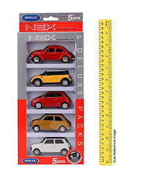 How to figure scale models? Buy Welly Die Cast Toy Cars 1 43 Scale Pack Of 5 Online At Low Prices In India Amazon In