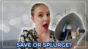 save or splurge what makeup to save