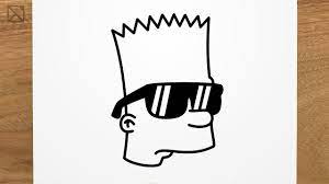 Bart Simpson Nerd Glasses Cool Funny Movie Art 24x18 Print