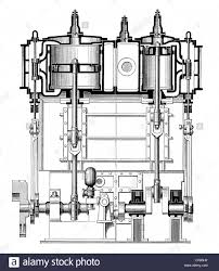 Receiver Compound Engine For The Propulsion Of Ships Propellers