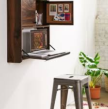 That allowed the sides to fold flat. 13 Floating Desks For Your Small Workspace Wall Mounted Desks