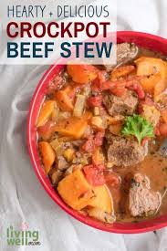 easy slow cooker healthy beef stew