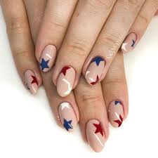 Repeat on all your nails, or just your thumb and ring finger for an accent look. 30 Fourth Of July Nail Ideas Red White And Blue Designs