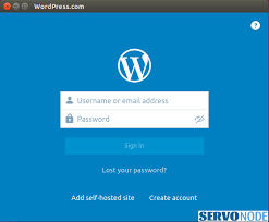 install wordpress com app on fedora