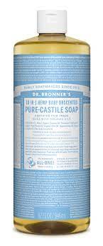 For sensitive skin, use the baby mild version. Dr Bronner S Magic Soaps Pure Castile Soap 18 In 1 Hemp Unscented Baby Mild 32 Ounce Bottle Buy Online In Dominica At Dominica Desertcart Com Productid 18819089