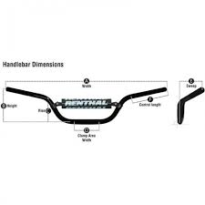 Allmoto Renthal Handlebar Size Chart Motorcycle Parts For