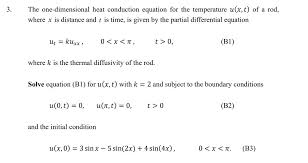 The One Dimensional Heat Conduction