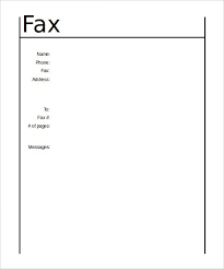 Basic Fax Cover Sheet 10 Free Word Pdf Documents