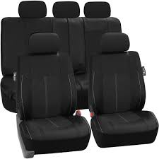 Fh Group Car Seat Covers Black Full Set