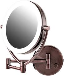 7 5 Lighted Wall Mount Makeup Mirror