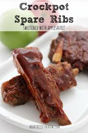 how to make spare ribs in the crockpot