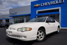 used white chevrolet monte carlo for