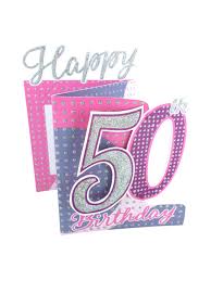 50th birthday female 3d cutting edge