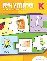Rhyming And Word Families Workbook Education Com