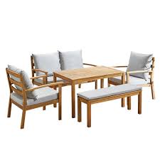 6 Seater Almora Outdoor Lounge Dining Set