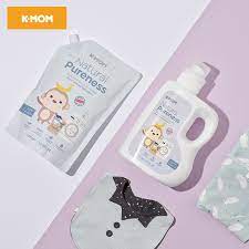 Nước giặt đồ sơ sinh hữu cơ (organic) Kmom-Hàn Quốc