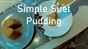 simple suet pudding you