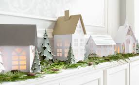 Village Houses Paper Craft