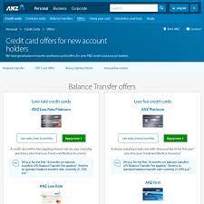 Review card features and application criteria. Existing Customers Anz Credit Card 0 18 Months Balance Transfer With No Fees Ozbargain