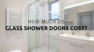 how much do gl shower door cost