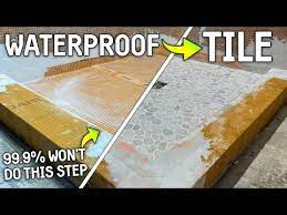 Waterproofing Tiling A Shower Floor