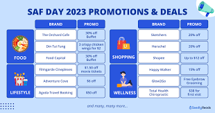 ultimate guide to saf day 2023 promotions