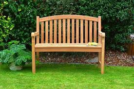 Single Oval Garden Bench