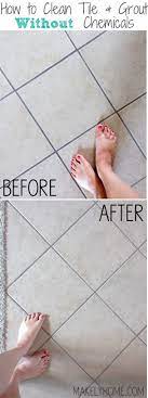 using steam as a tile and grout cleaner