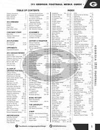 2014 Georgia Football Media Guide By Georgia Bulldogs