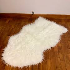 white fur rug carpet ikea furniture