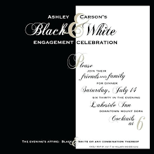 Black And White Invitations Blank Invitation Templates Template