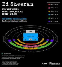 Ed Sheeran 2019 Seating Zone On Carousell