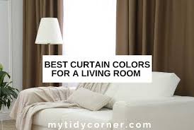 9 best curtain colors for a living room