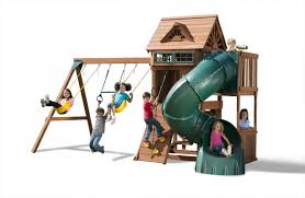 backyard swing set with slide