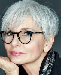 Now this is specific, isn't it? 300 Classy Short Hairstyles For Grey Hair Gallery 202 To Suit Any Taste
