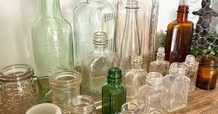 Vintage Glass Bottles Thrifty Finds