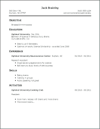 Part Time Job Resume Template Part Time Resume Template