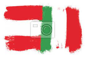 Flaggen 90 x 150 cm. Osterreich Flagge U Italien Flaggen Vektor Handgemalt Mit Gerundeter Leinwandbilder Bilder Myloview De