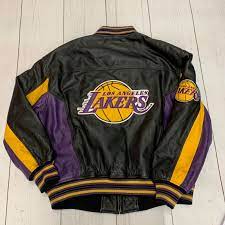 Jackets & coats shorts men's shoes. Vintage Vintage Los Angeles Lakers Leather Jacket