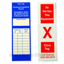 The first step in the inspection process should always be to check the inspection tag if an annual inspection was completed less than 12 months prior to the current date. Clow Inspection Tag Insert Ladders Direct Com