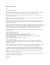 Proposal Cover Letter Examples Rome Fontanacountryinn Com