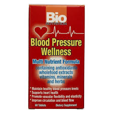 Bio Nutrition Blood Pressure Wellness 60 Tablets