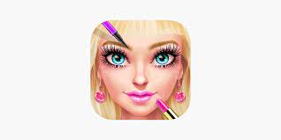 make up games doll makeover على app