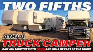 Two Fifths And A Truck Camper Truck