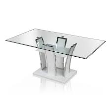 Chrome Glass Dining Table Seats