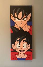 Supersonic warriors 2 released in 2006 on the nintendo ds. 16 Dragon Ball Paintings Ideas Dragon Ball Painting Canvas Painting Art Painting