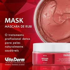 Compre tratamento para cabelo como máscara capilar, ampolas e cremes para cabelos saudáveis. Mascara De Rubi Vita Mask Vita Derm 240g