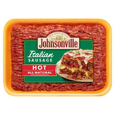johnsonville ground italian sausage hot